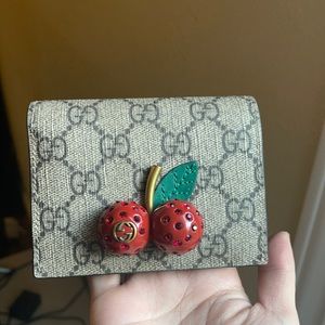 Gucci Cherry Wallet